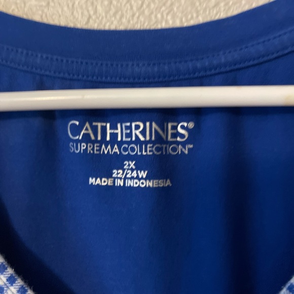Catherine’s royal blue top. Soft and comfortable. - Picture 2 of 2
